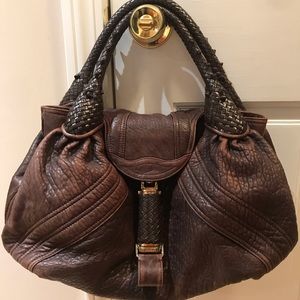 Vintage Fendi top handle bag
